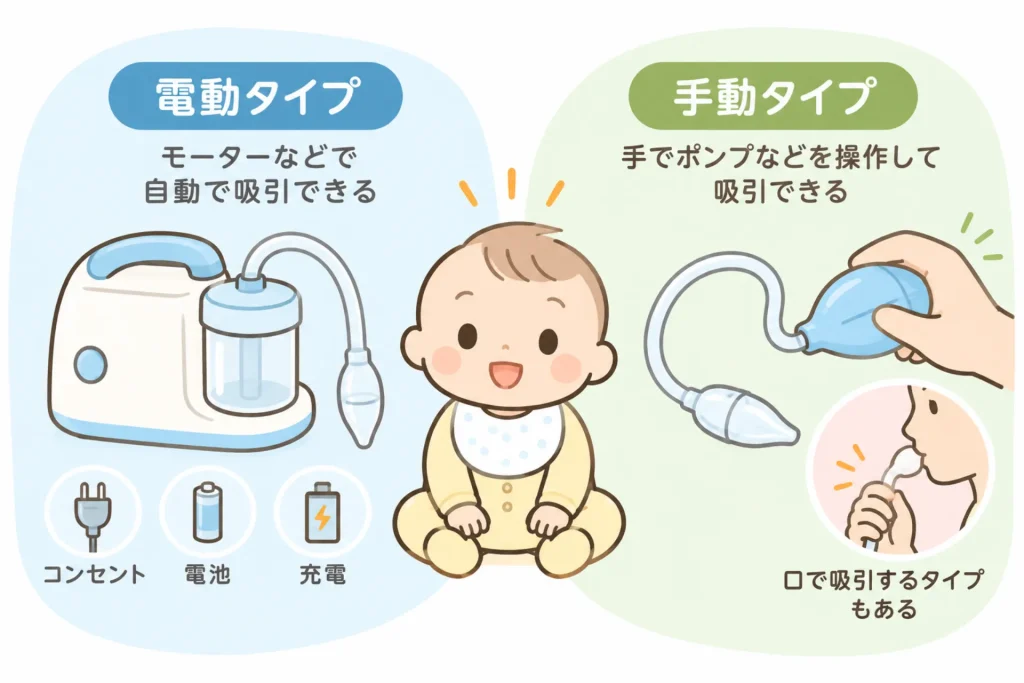 どう対処する?赤ちゃんの鼻水が気になるときの考え方と鼻吸い器の選び方