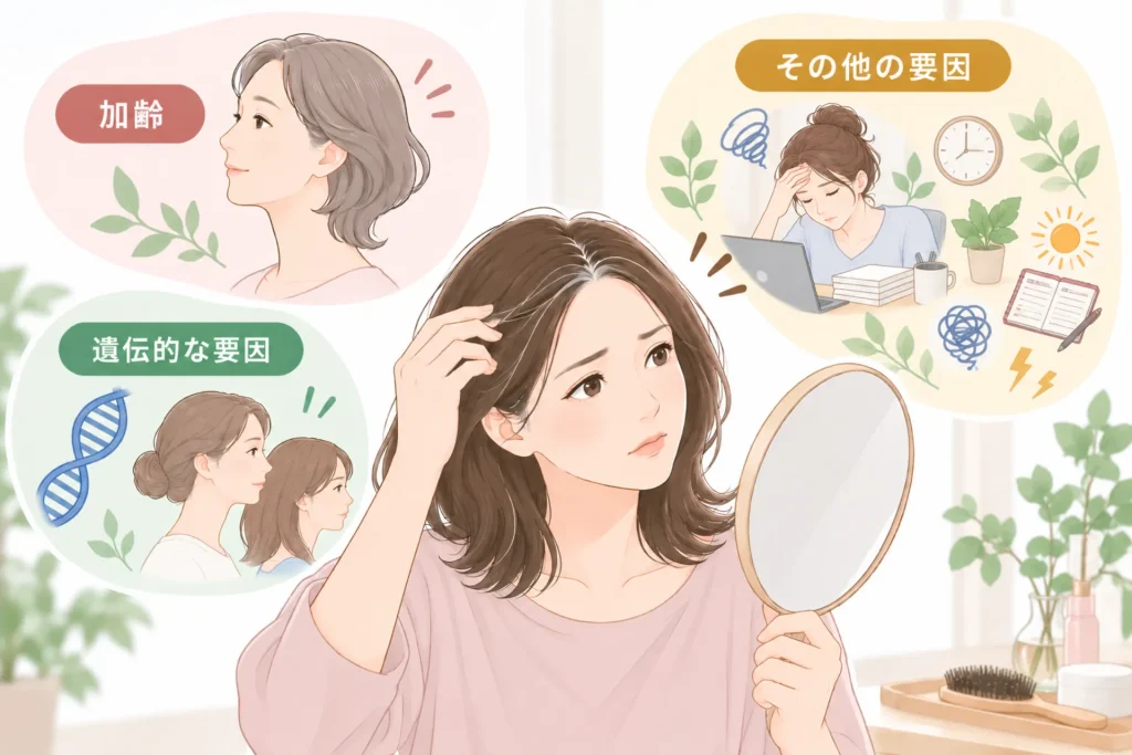 何歳からNMNは始める?40代以降の変化や白髪との関係について